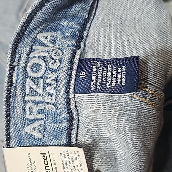 Arizona Jean Co Womens Size 15 Highest Rise Vintage Straight Jeans New - Picture 7 of 16